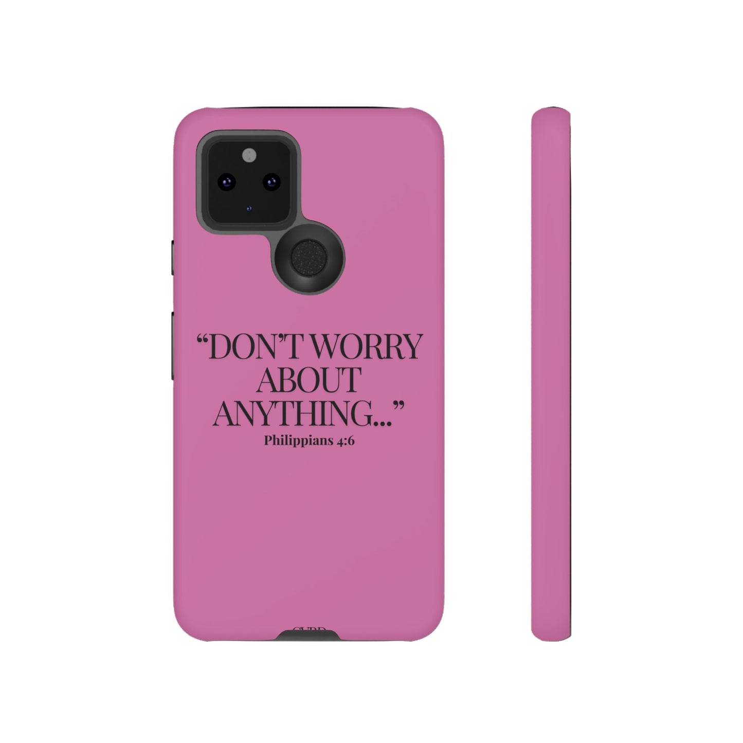 Pretty in Pink Phone Case (Philippians 4:6)