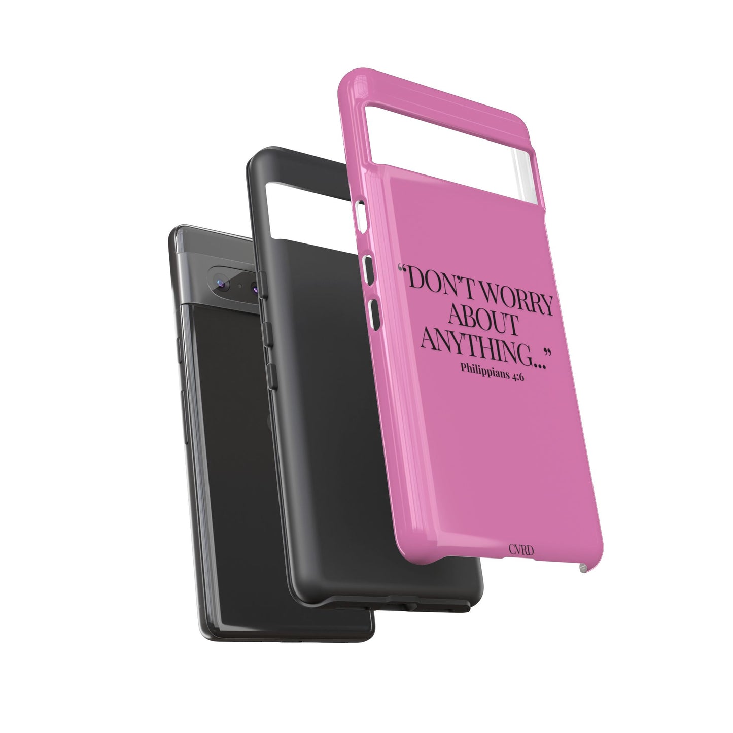 Pretty in Pink Phone Case (Philippians 4:6)