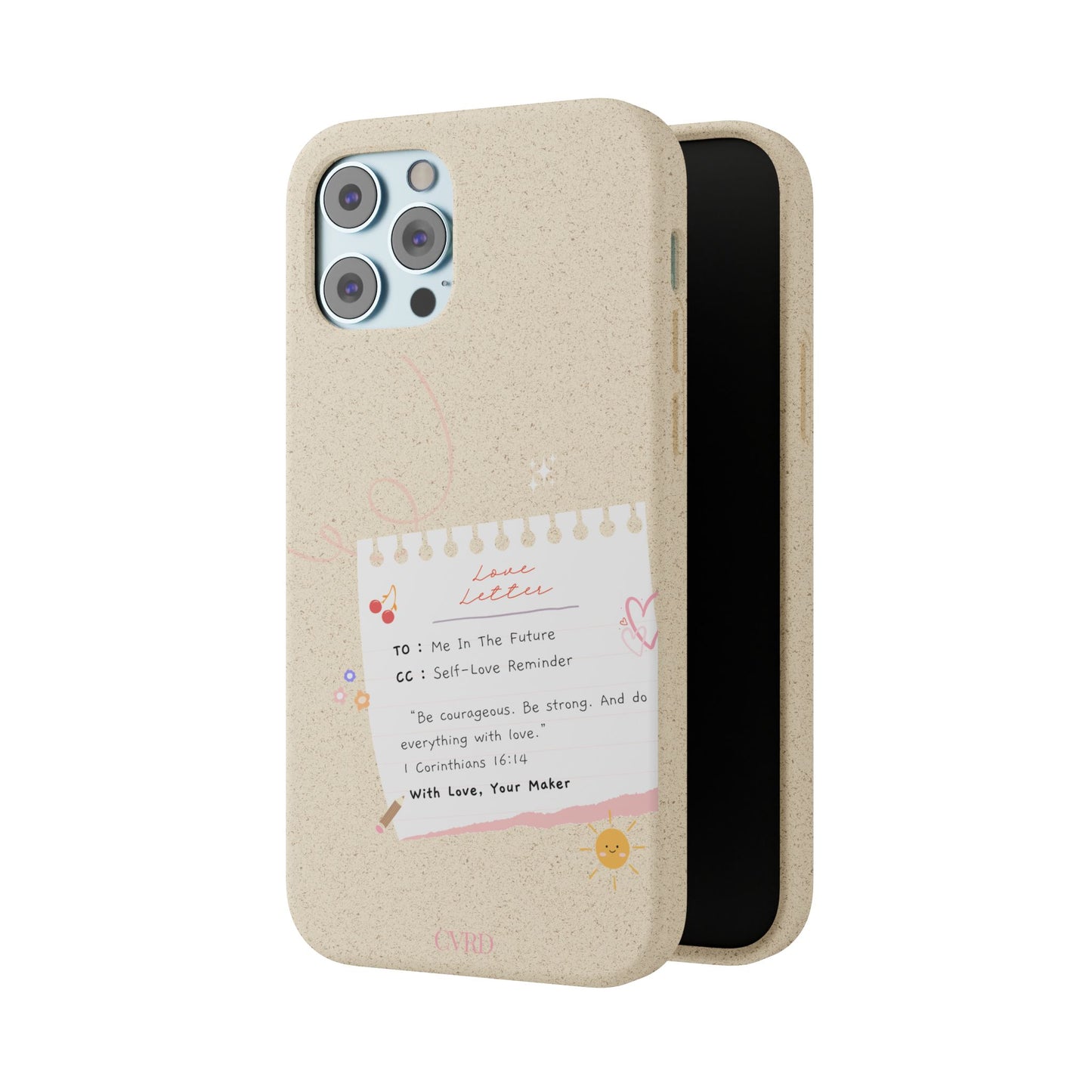 "Love Actually" - Biodegradable Phone Case (1 Corinthians 16:14)