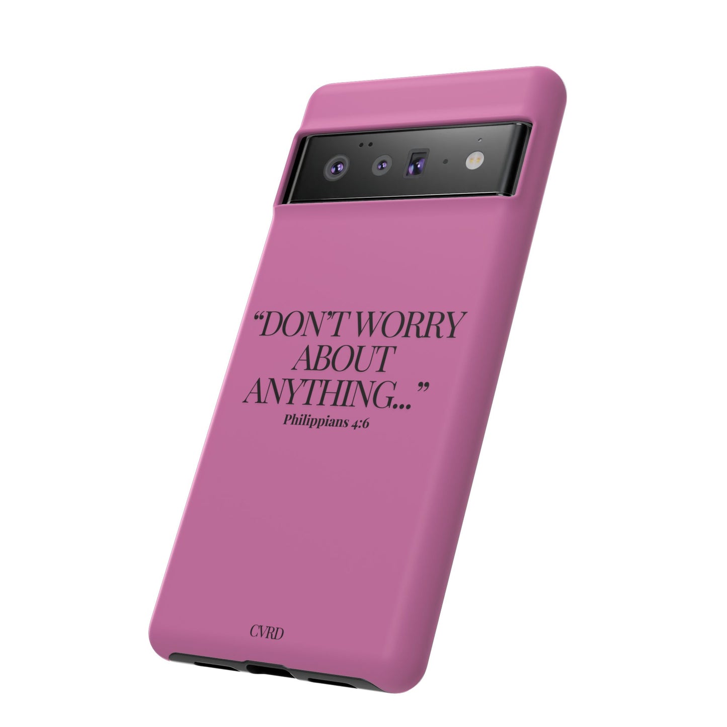 Pretty in Pink Phone Case (Philippians 4:6)