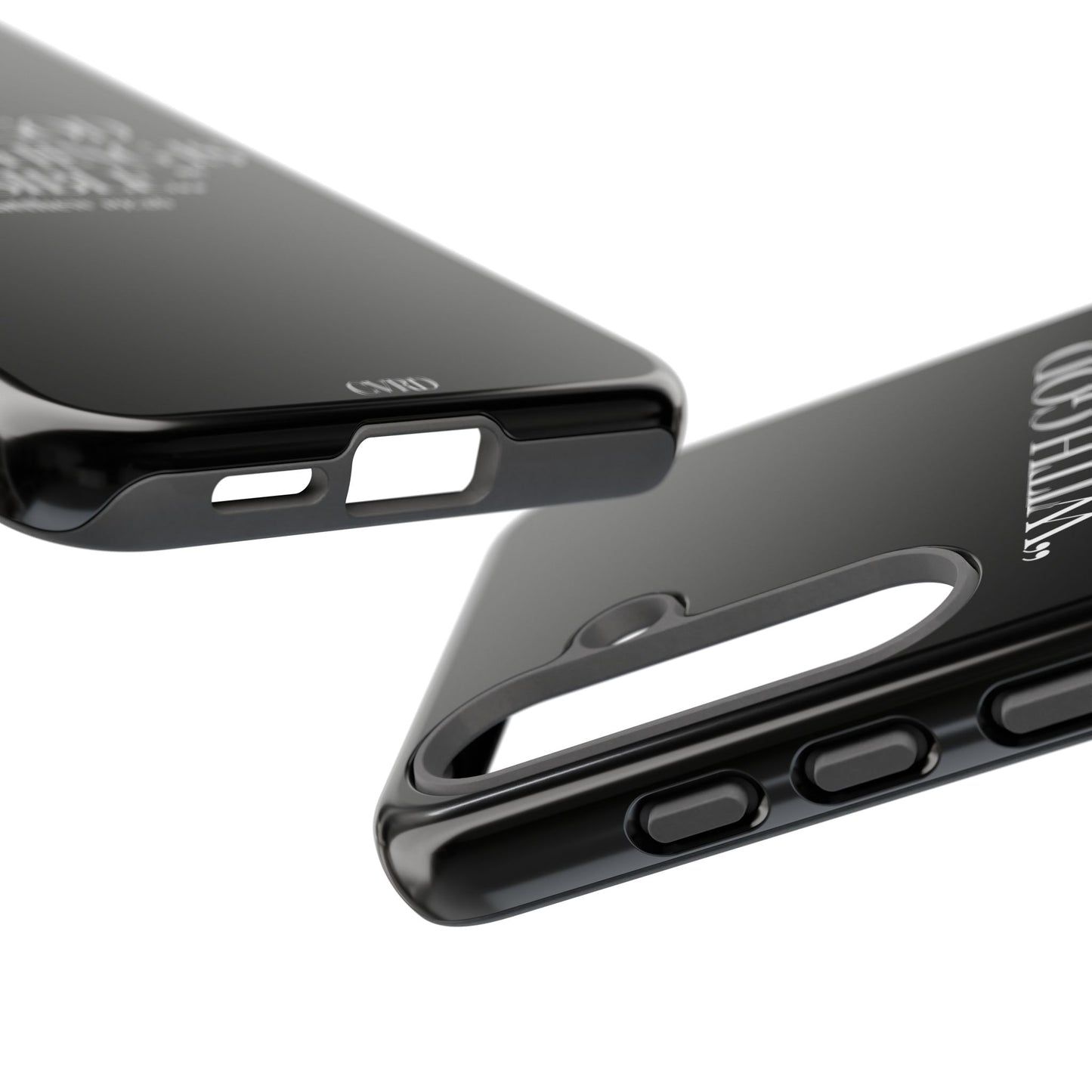 "Endless Possibilties" - Black Phone Case (Matthew 19:26)