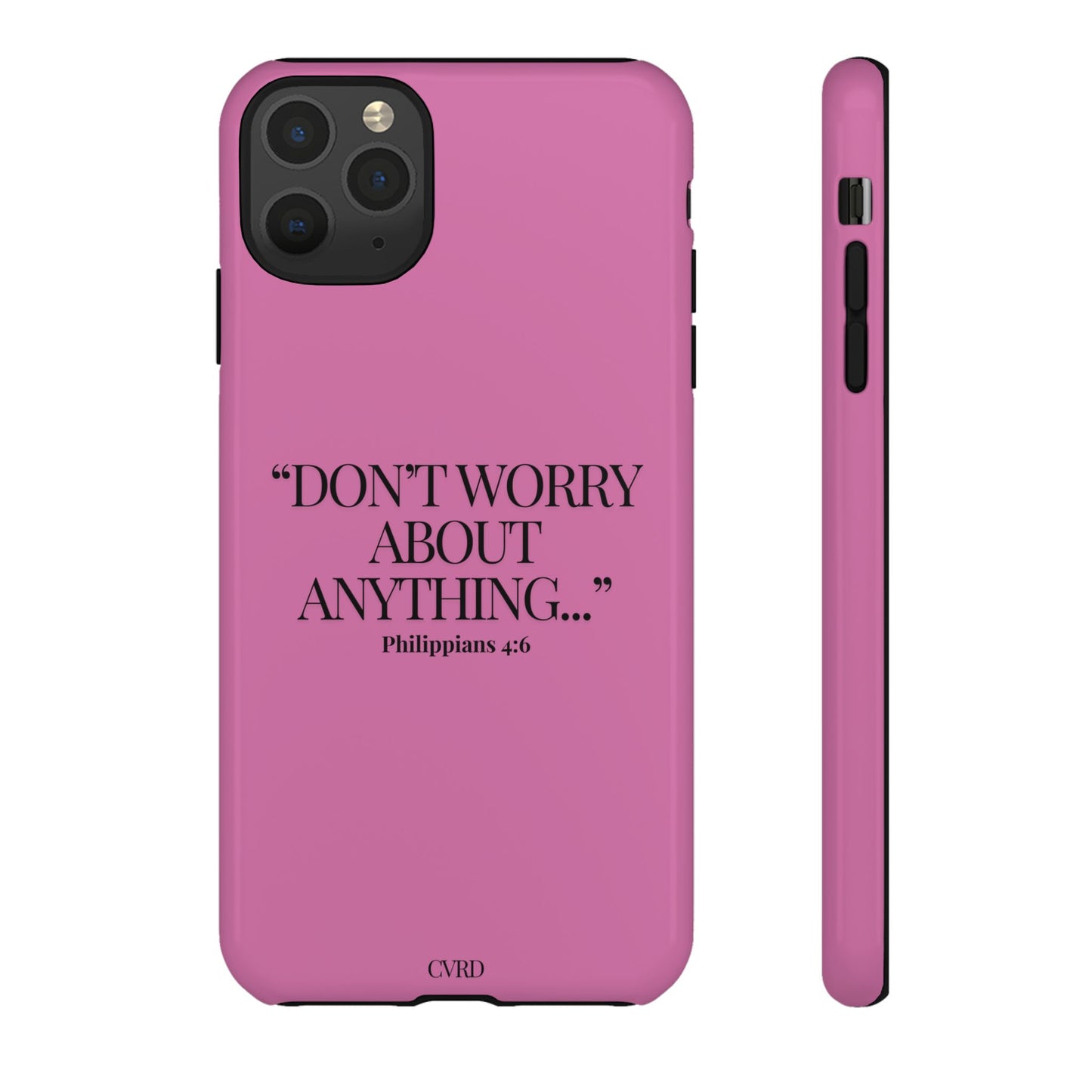 Pretty in Pink Phone Case (Philippians 4:6)