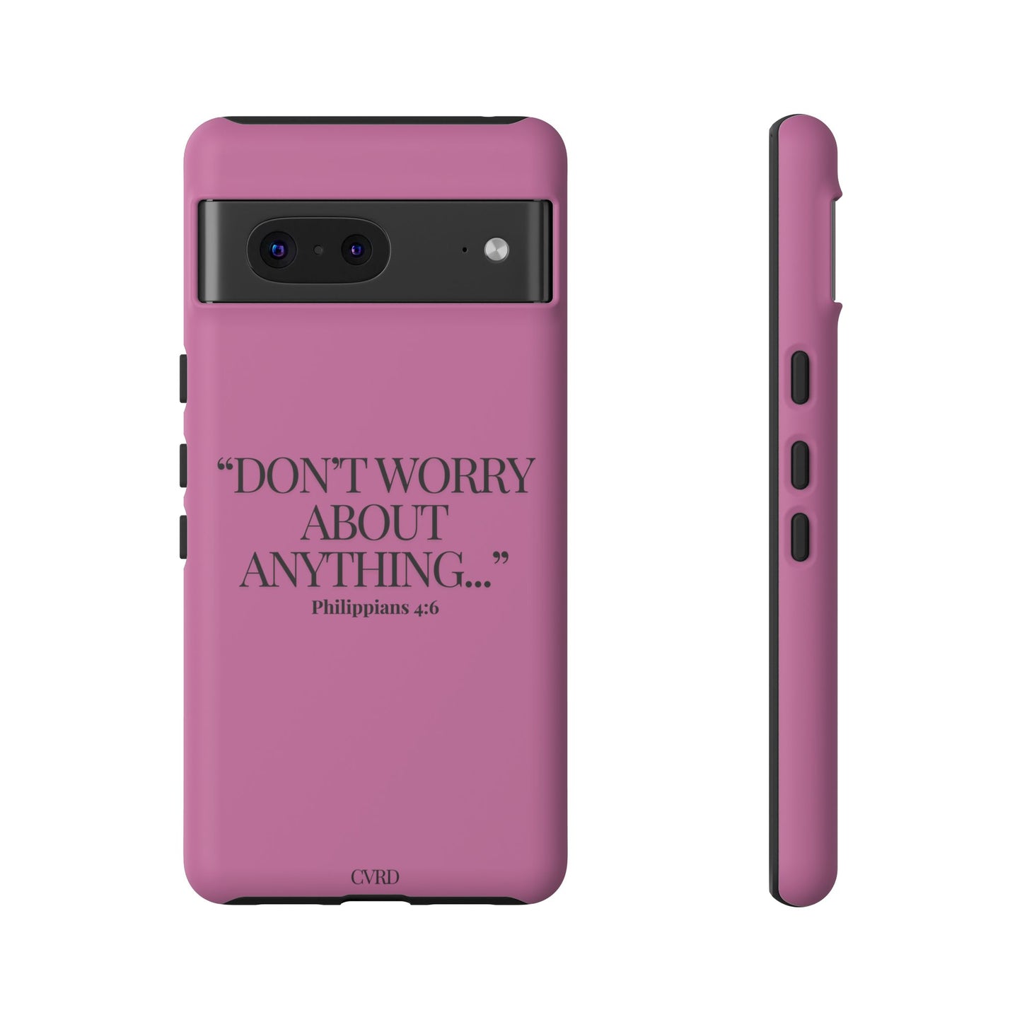 Pretty in Pink Phone Case (Philippians 4:6)