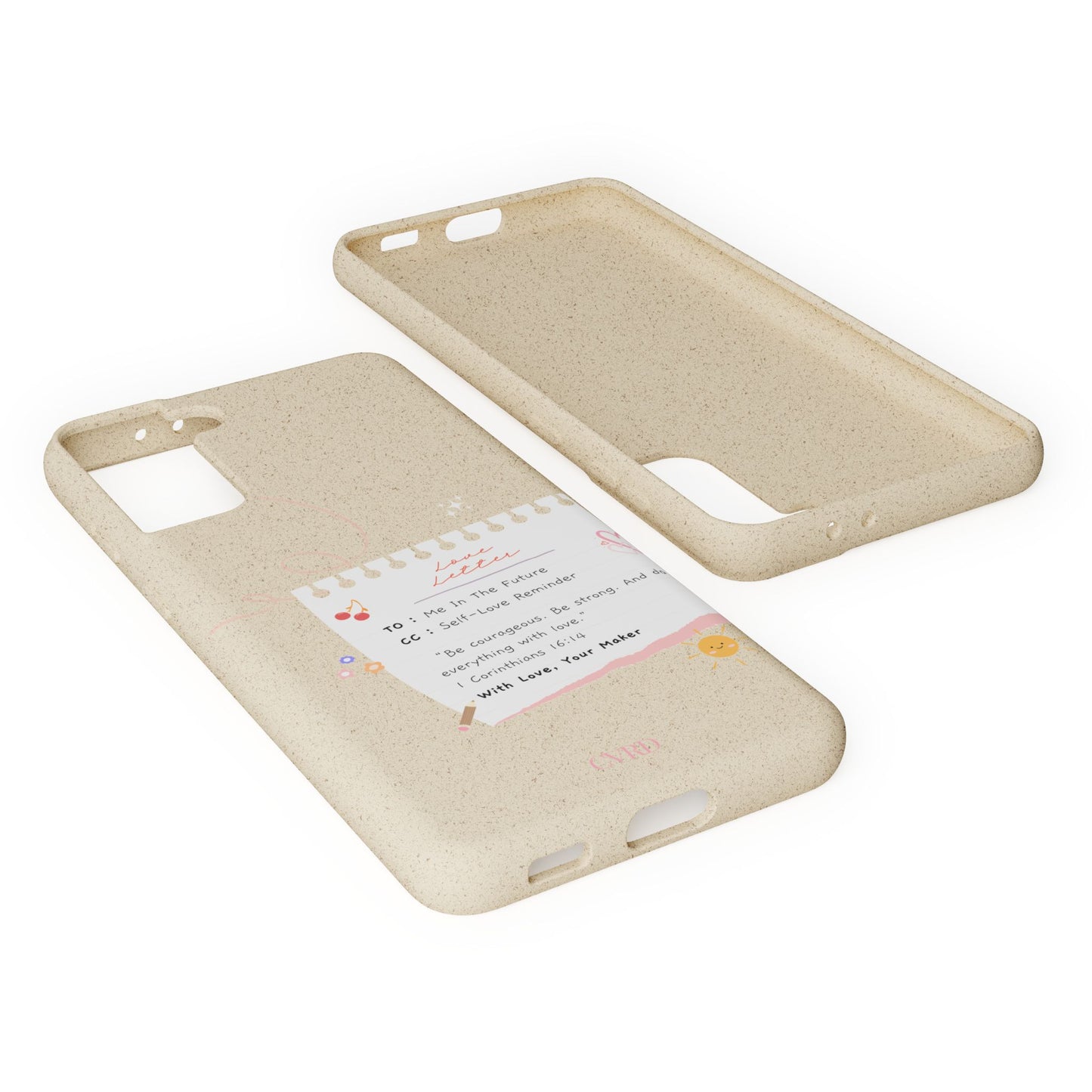 "Love Actually" - Biodegradable Phone Case (1 Corinthians 16:14)