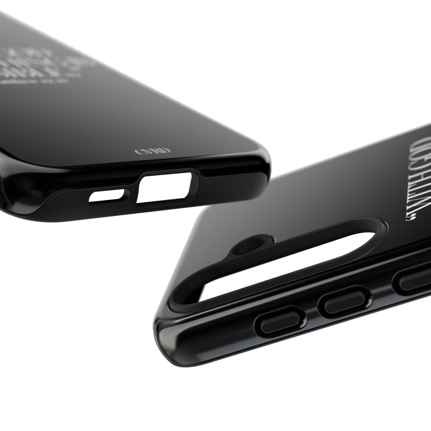"Endless Possibilties" - Black Phone Case (Matthew 19:26)