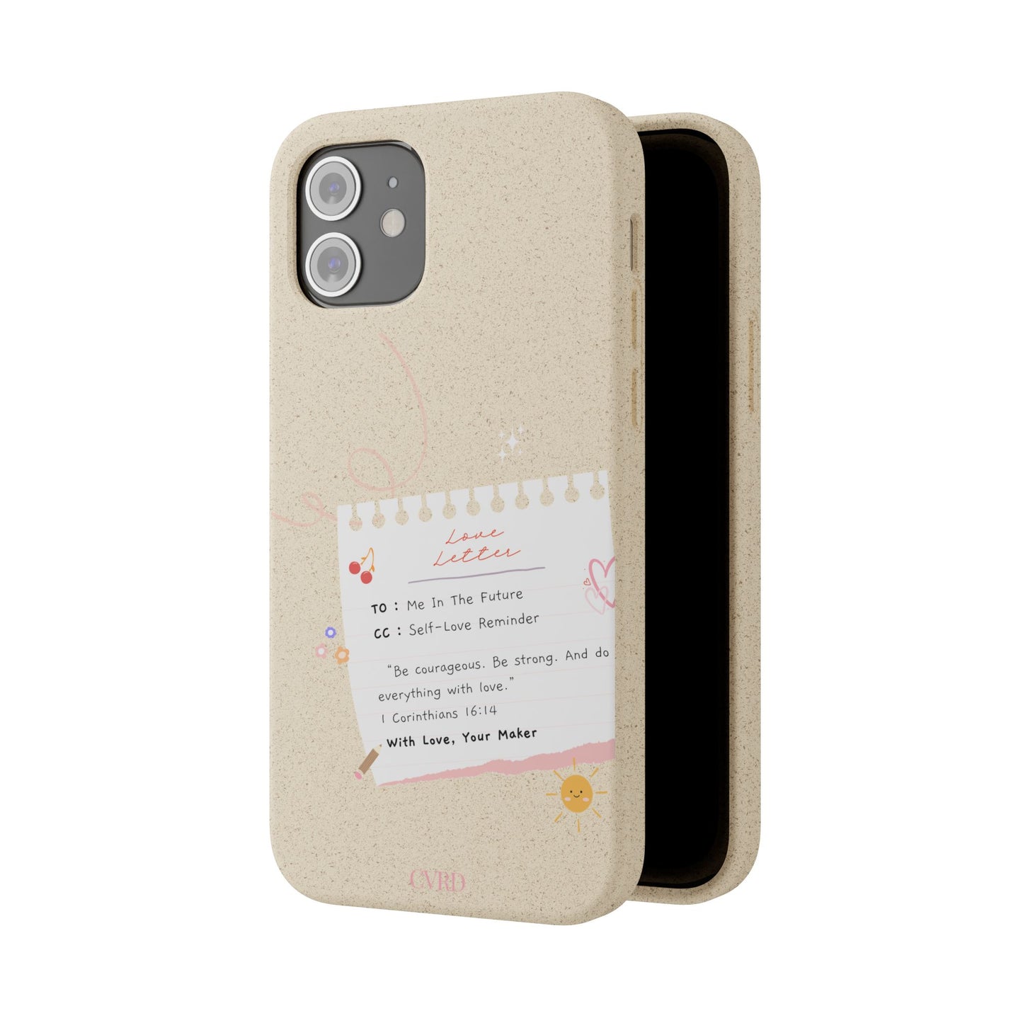 "Love Actually" - Biodegradable Phone Case (1 Corinthians 16:14)