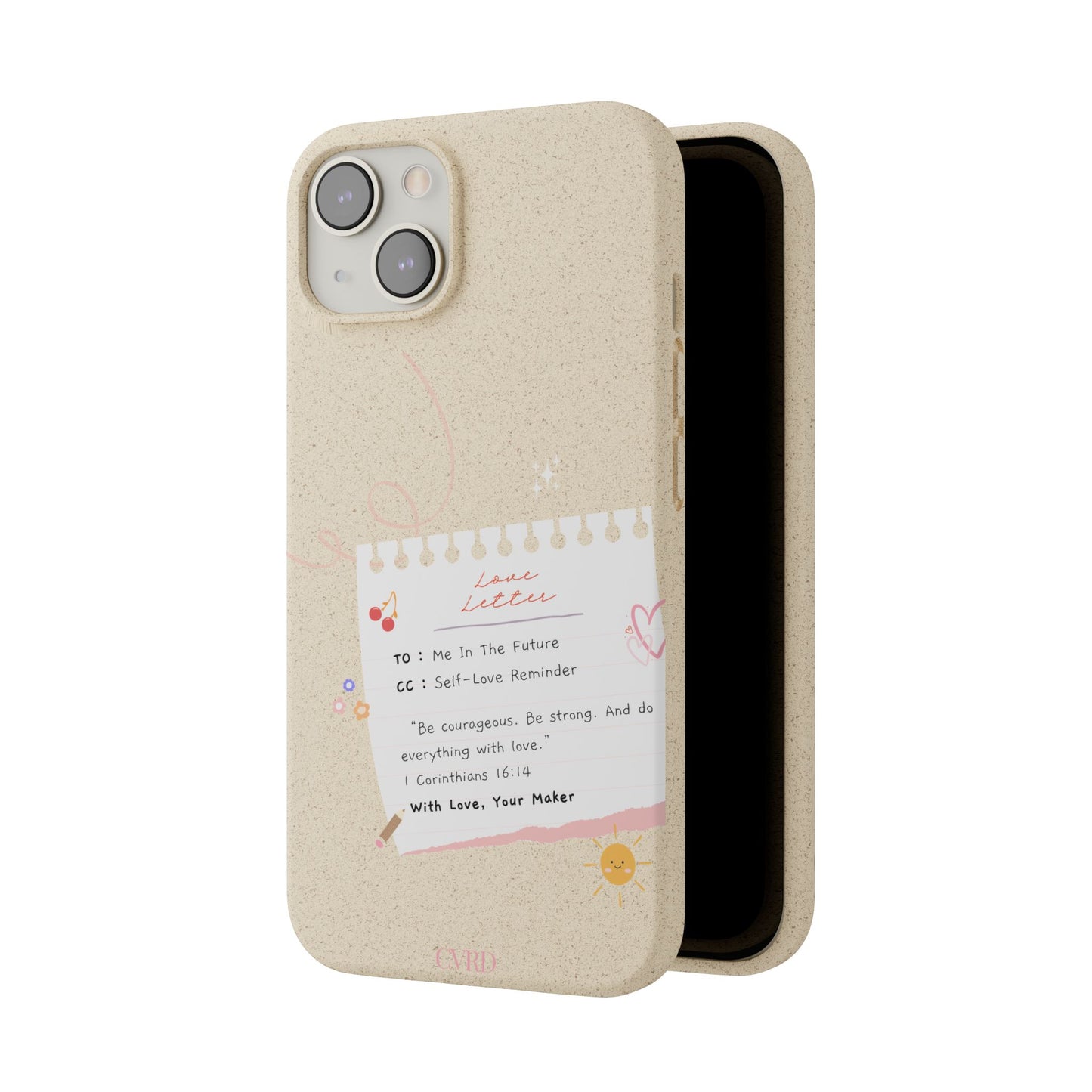 "Love Actually" - Biodegradable Phone Case (1 Corinthians 16:14)