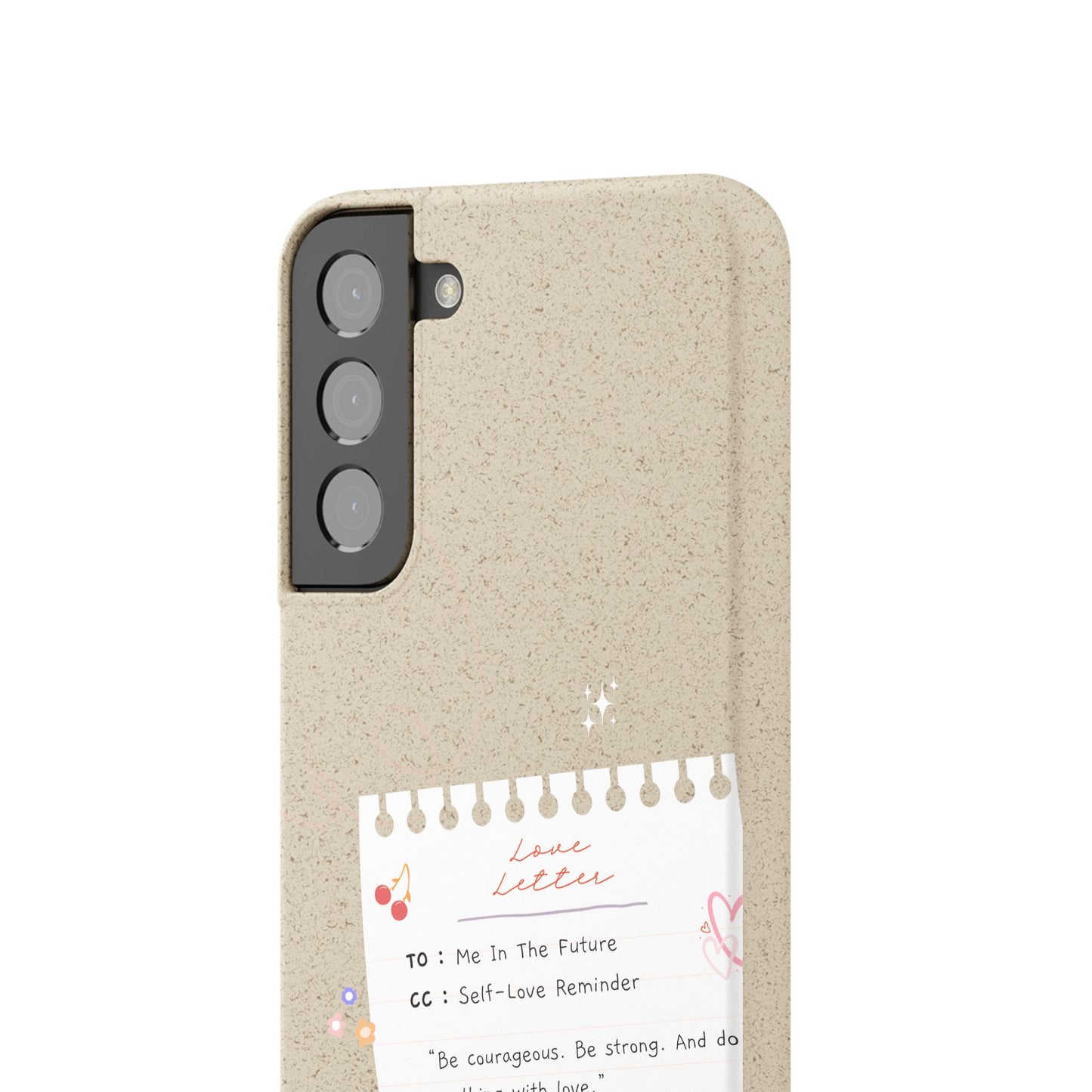 "Love Actually" - Biodegradable Phone Case (1 Corinthians 16:14)