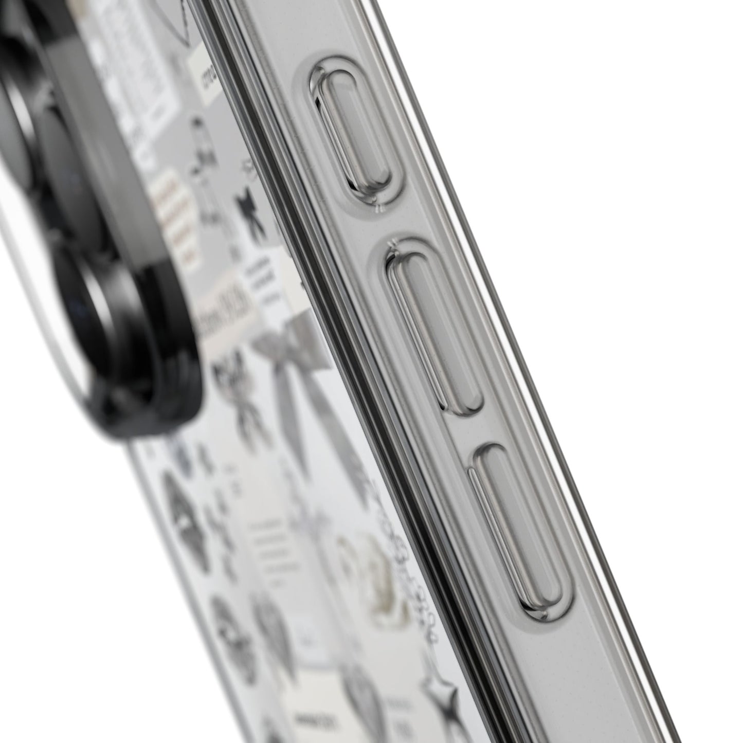 "Precious Silver " – Transparent Christian Phone Case