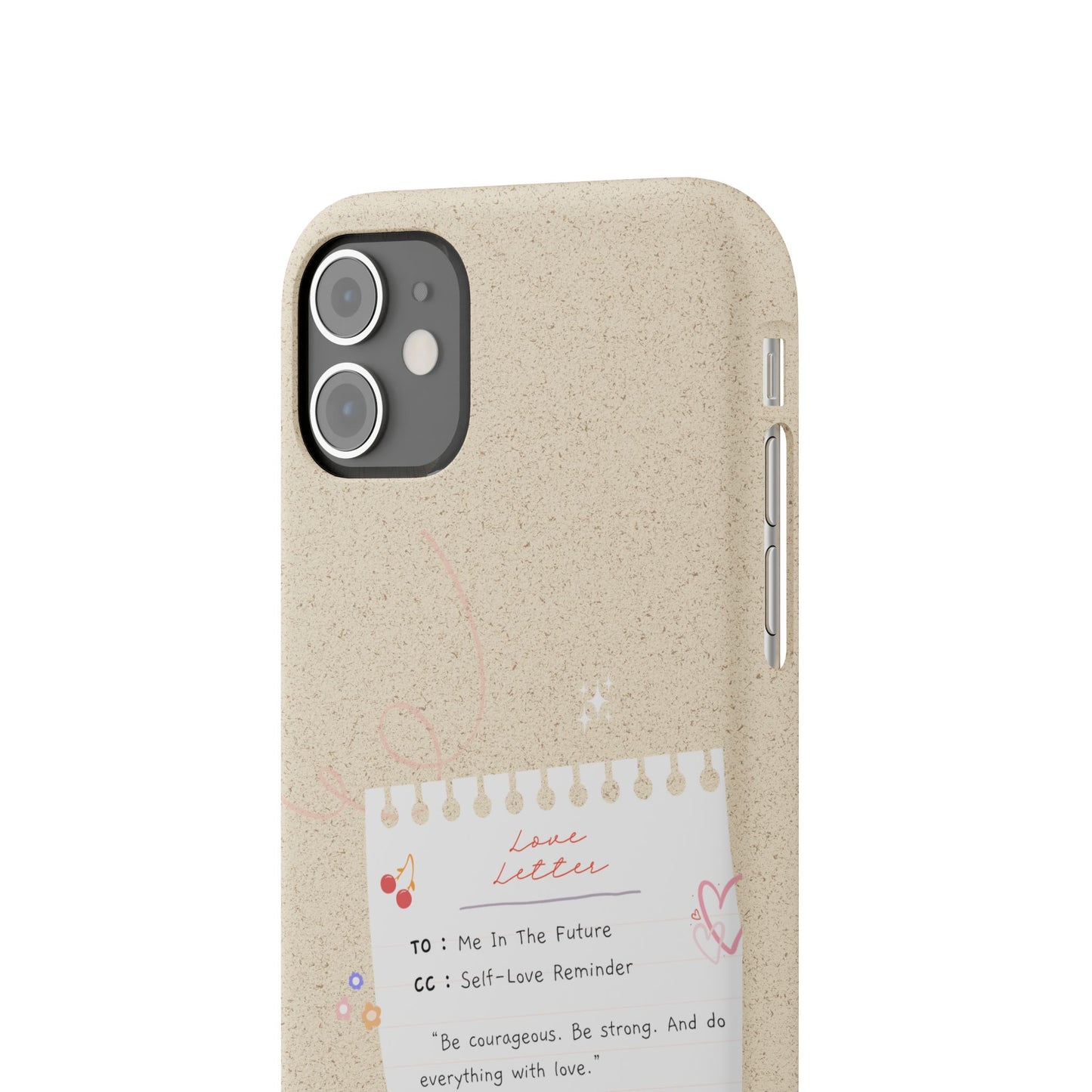 "Love Actually" - Biodegradable Phone Case (1 Corinthians 16:14)