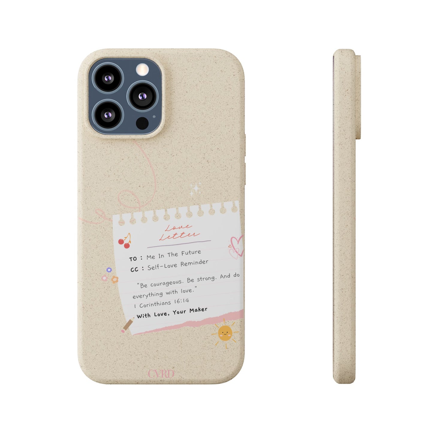 "Love Actually" - Biodegradable Phone Case (1 Corinthians 16:14)