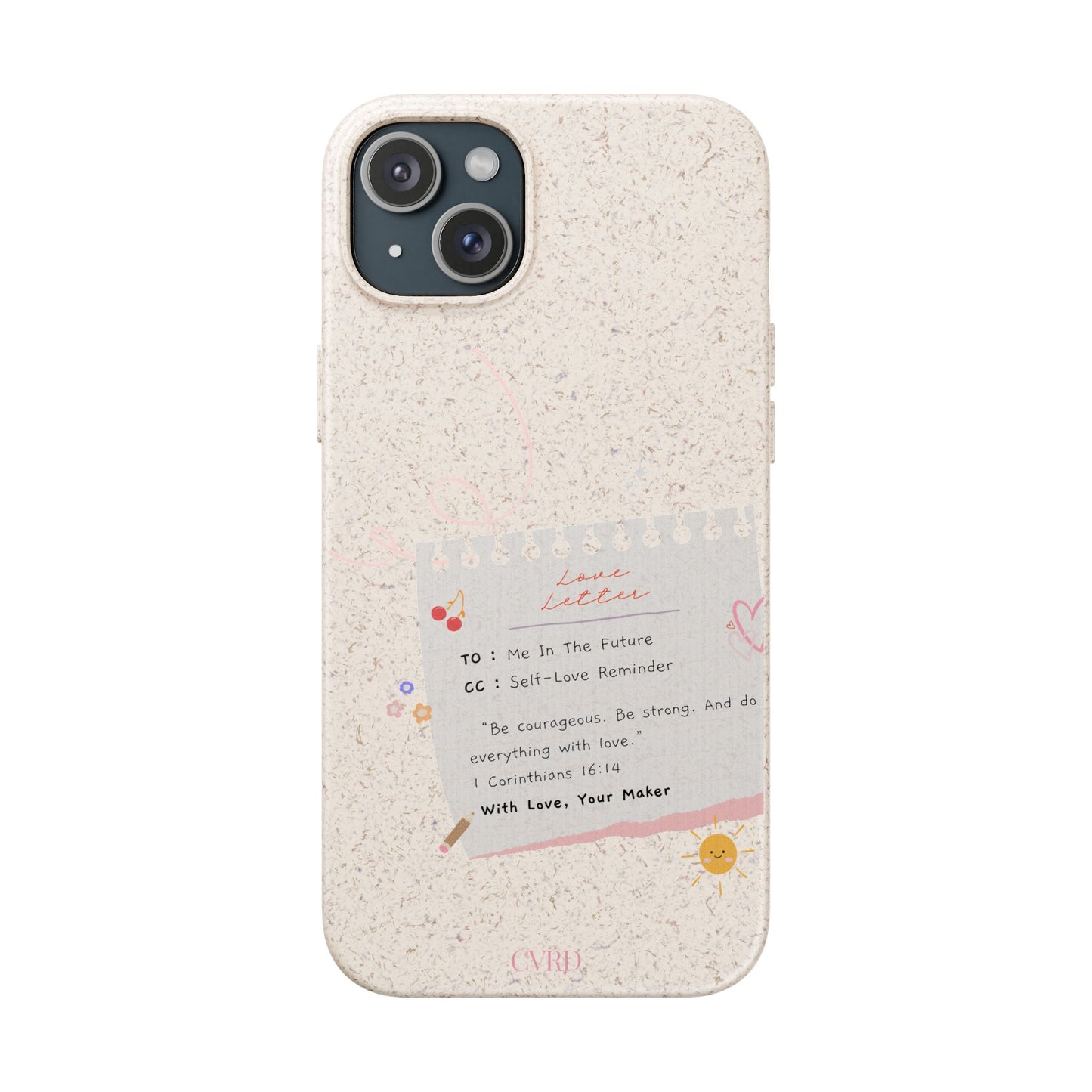 "Love Actually" - Biodegradable Phone Case (1 Corinthians 16:14)
