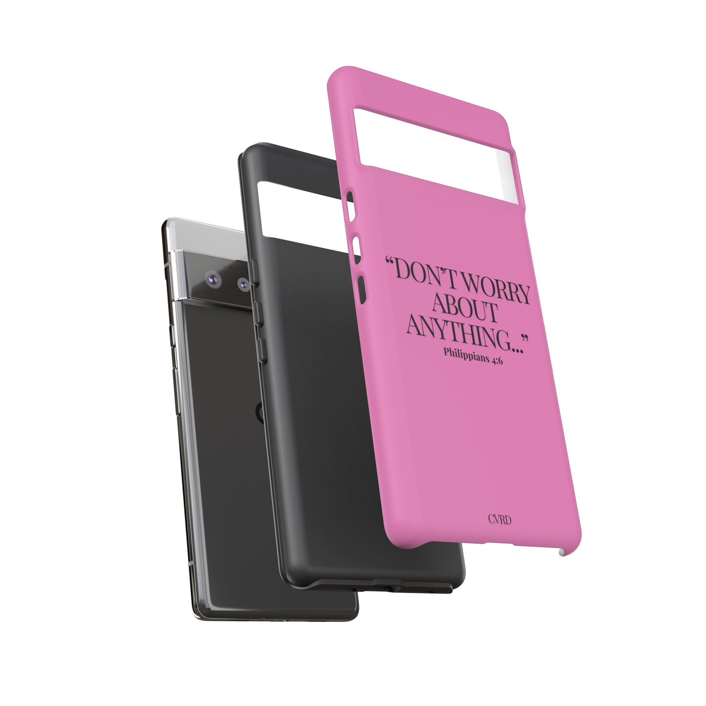Pretty in Pink Phone Case (Philippians 4:6)