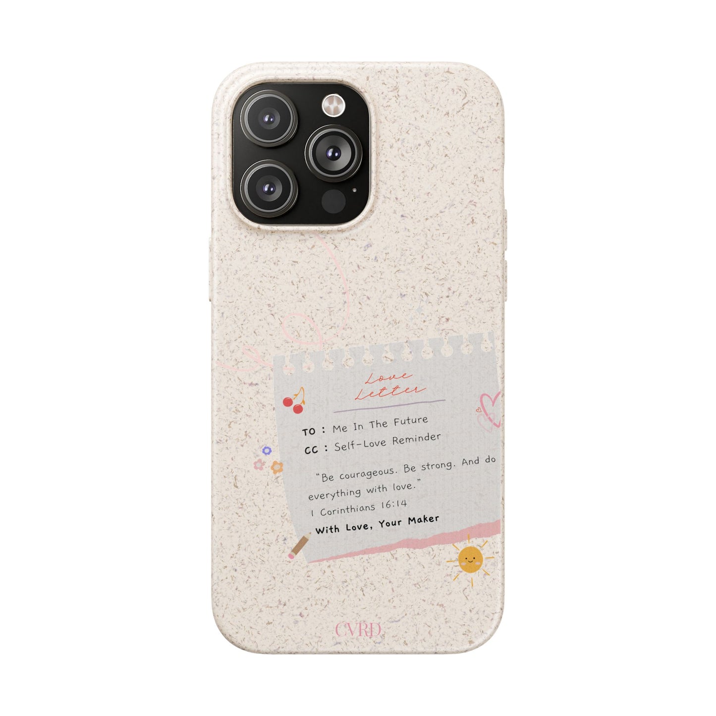 "Love Actually" - Biodegradable Phone Case (1 Corinthians 16:14)