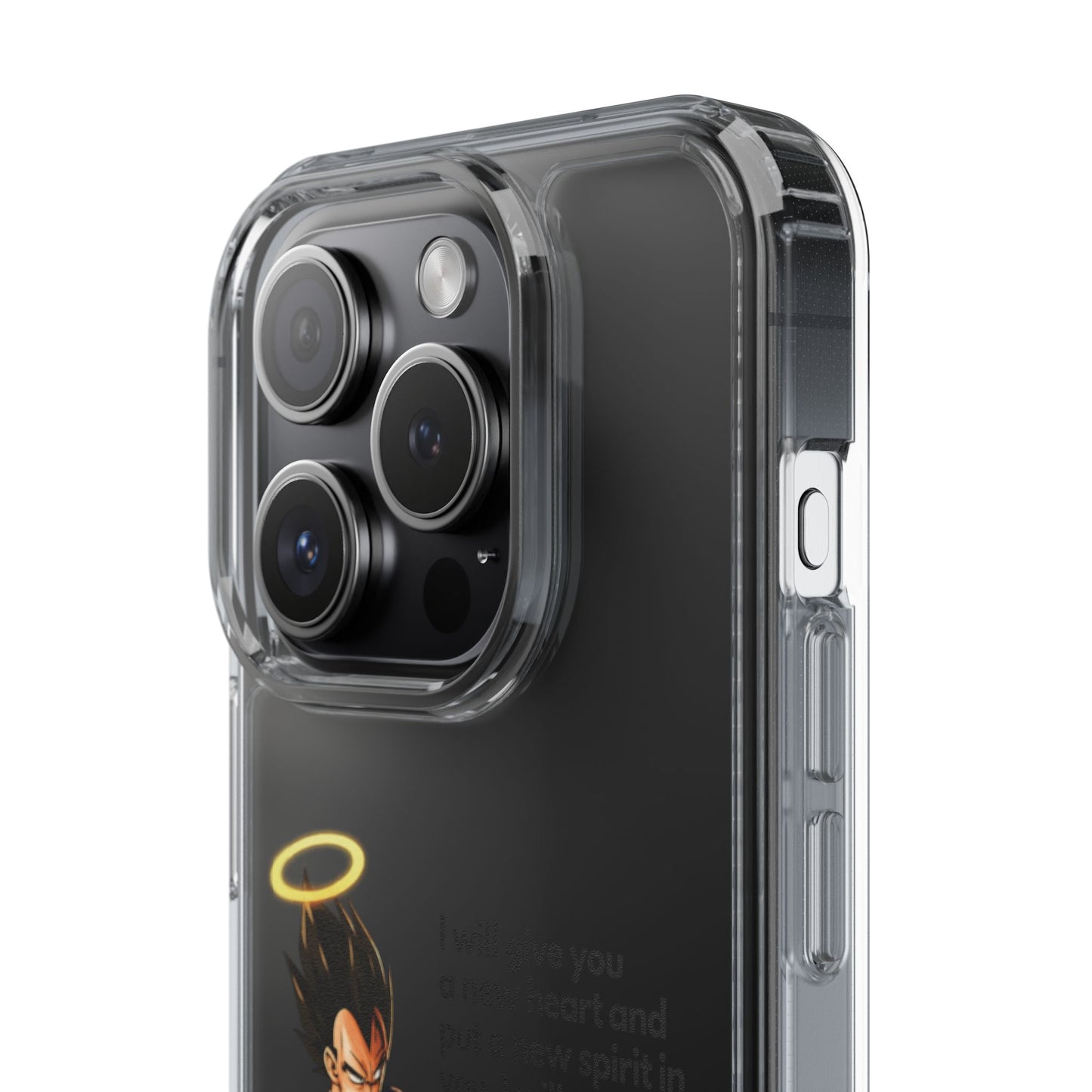 "Reborn" – Transparent Phone Case (Ezekiel 36:26)