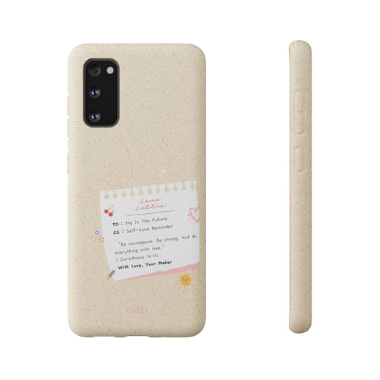 "Love Actually" - Biodegradable Phone Case (1 Corinthians 16:14)