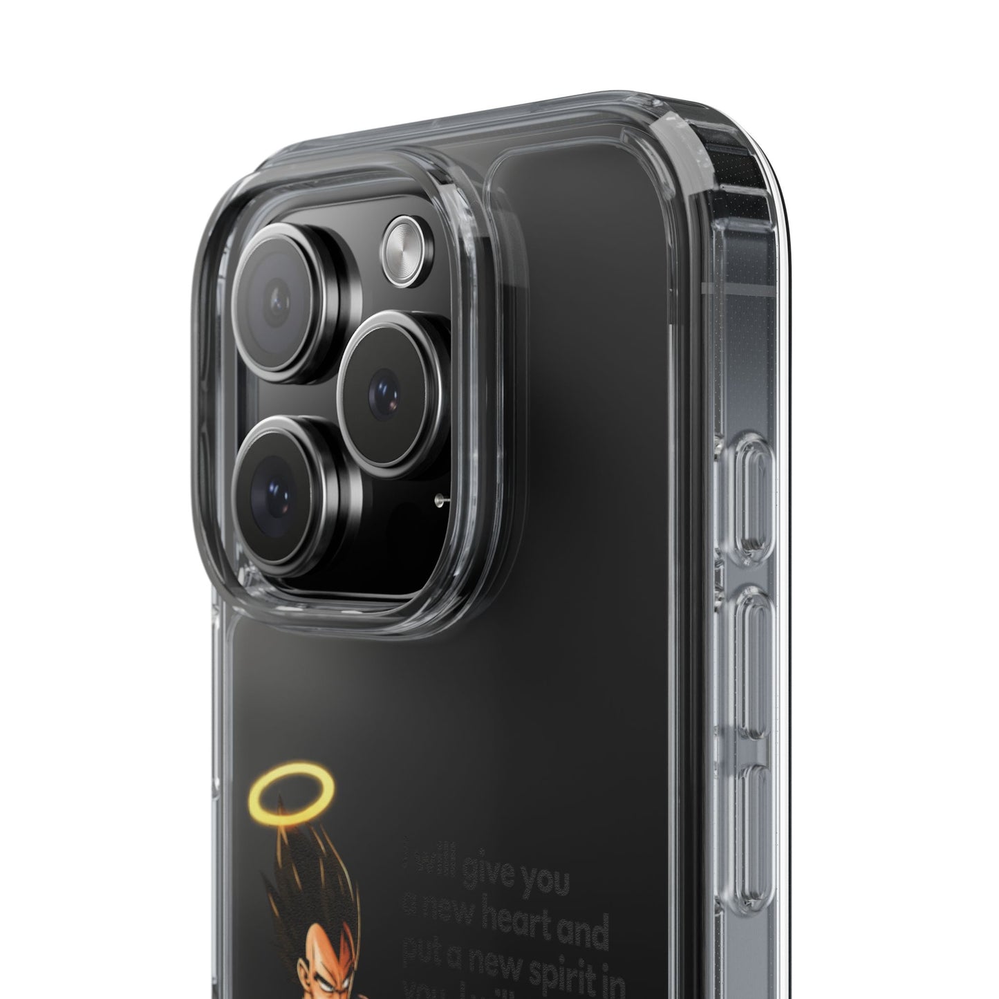 "Reborn" – Transparent Phone Case (Ezekiel 36:26)