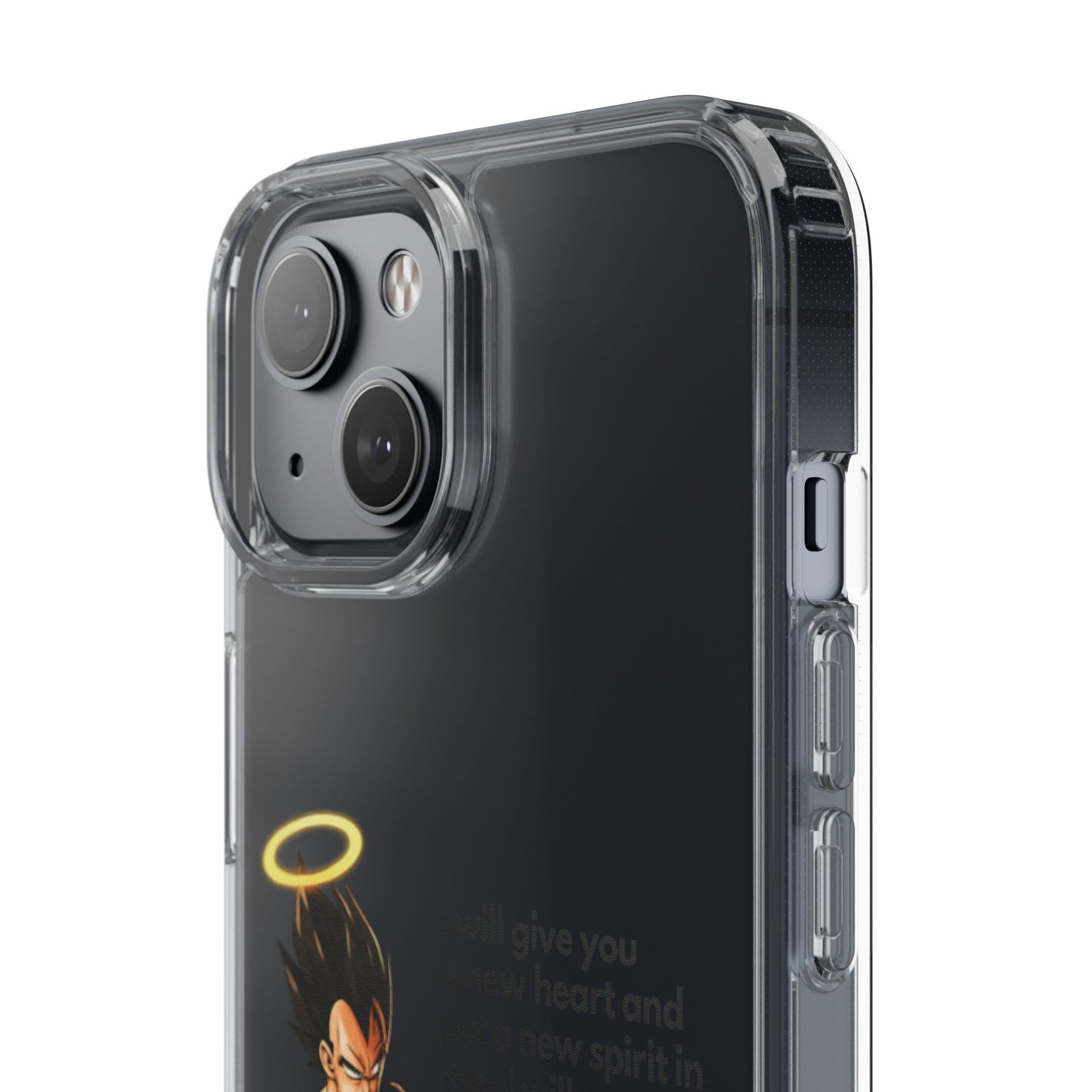 "Reborn" – Transparent Phone Case (Ezekiel 36:26)