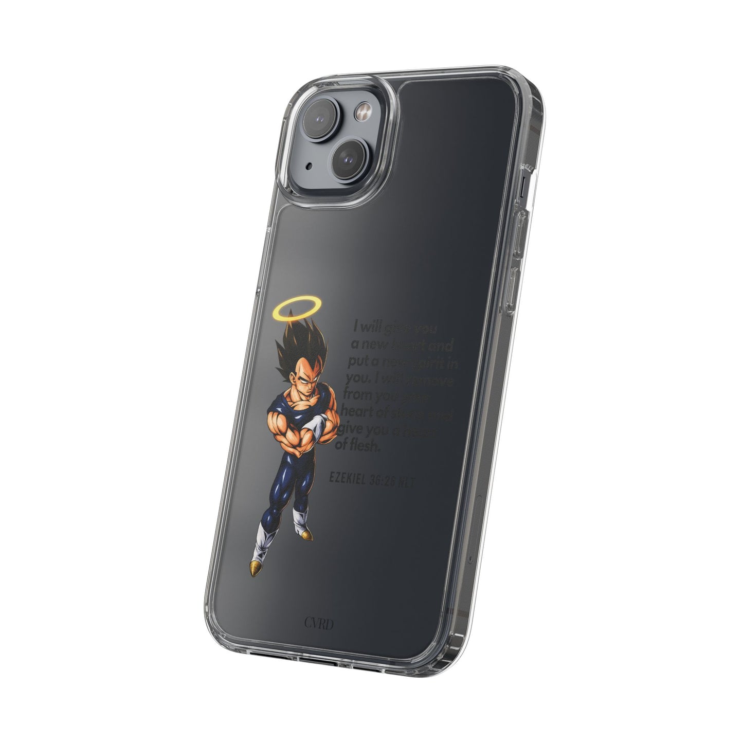 "Reborn" – Transparent Phone Case (Ezekiel 36:26)