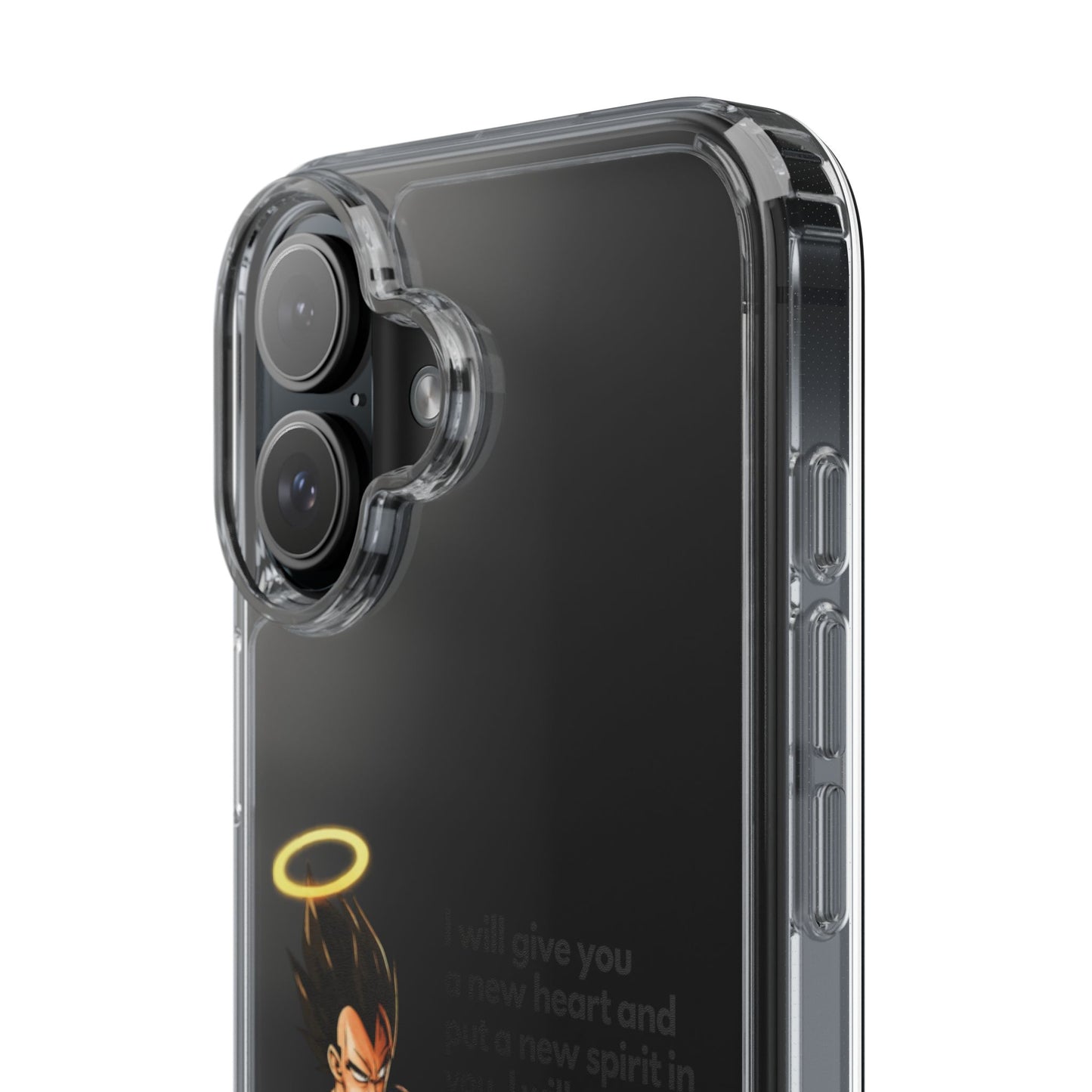 "Reborn" – Transparent Phone Case (Ezekiel 36:26)