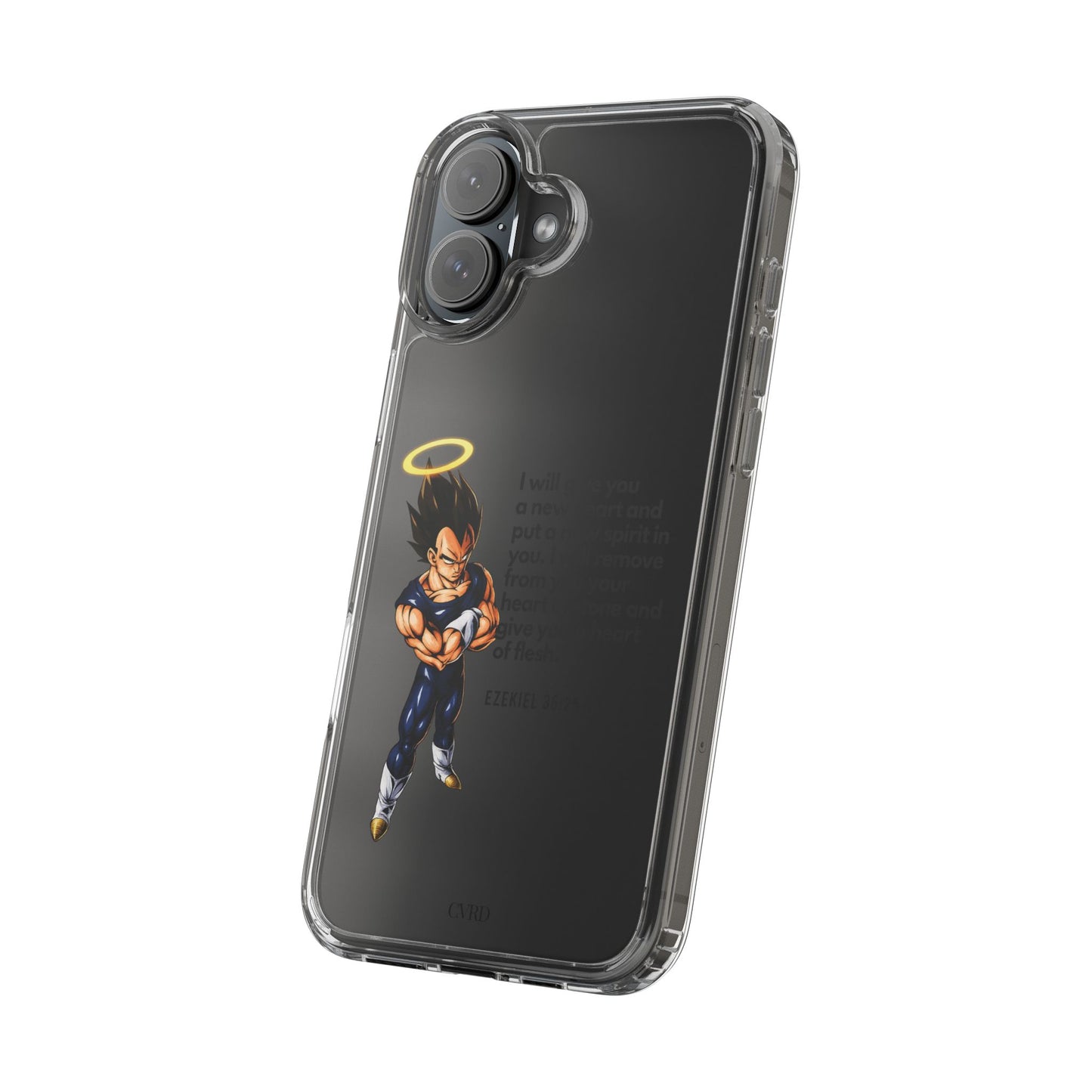 "Reborn" – Transparent Phone Case (Ezekiel 36:26)