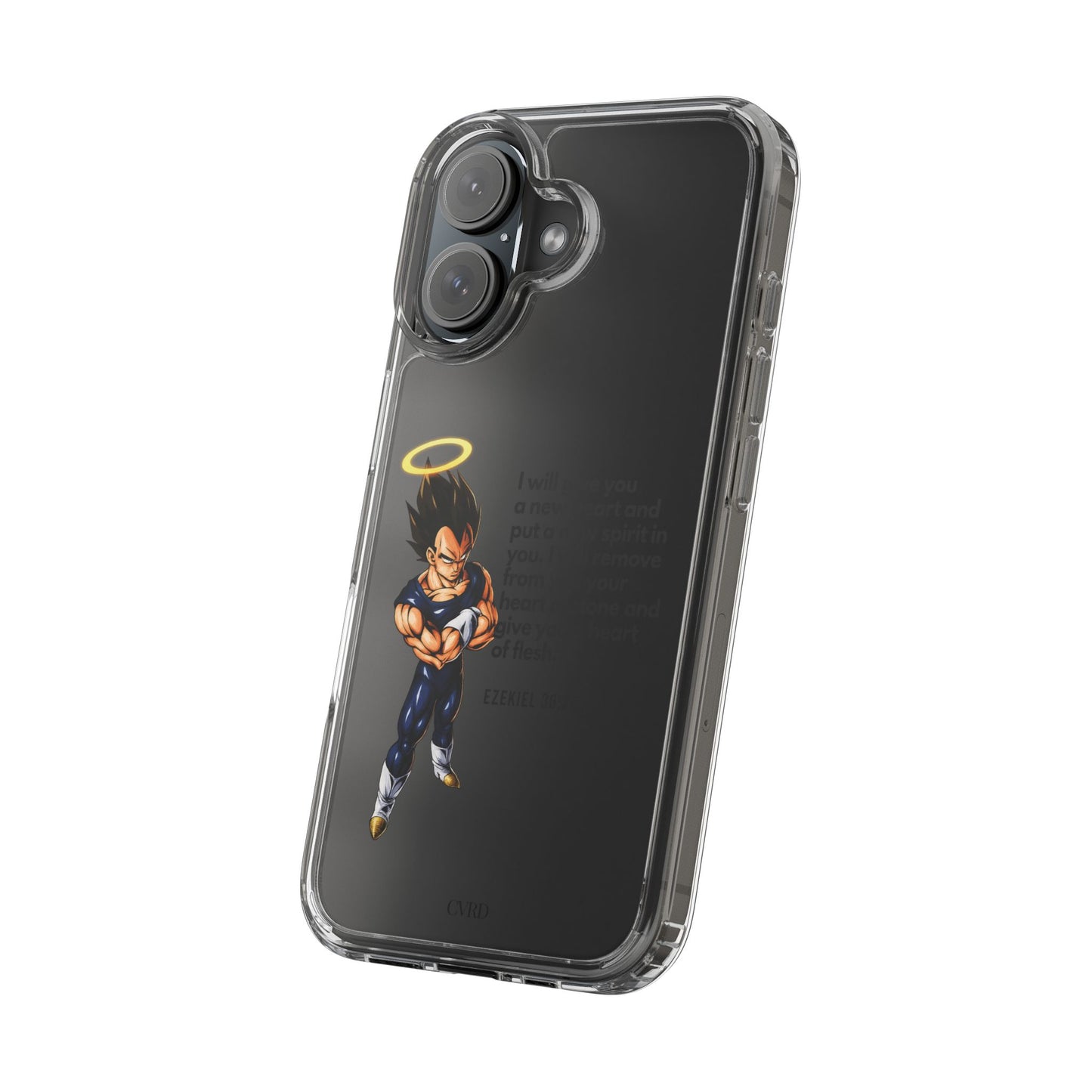 "Reborn" – Transparent Phone Case (Ezekiel 36:26)