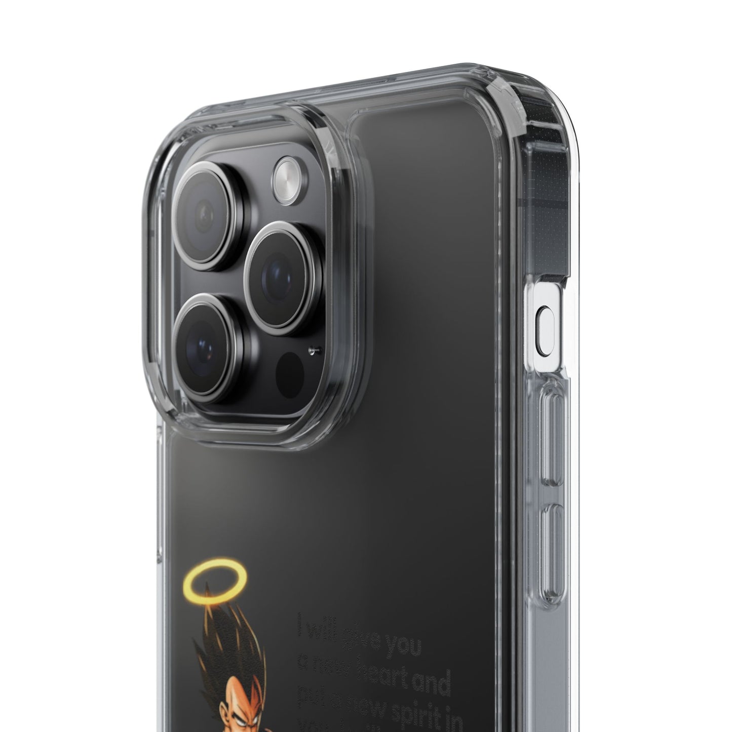 "Reborn" – Transparent Phone Case (Ezekiel 36:26)