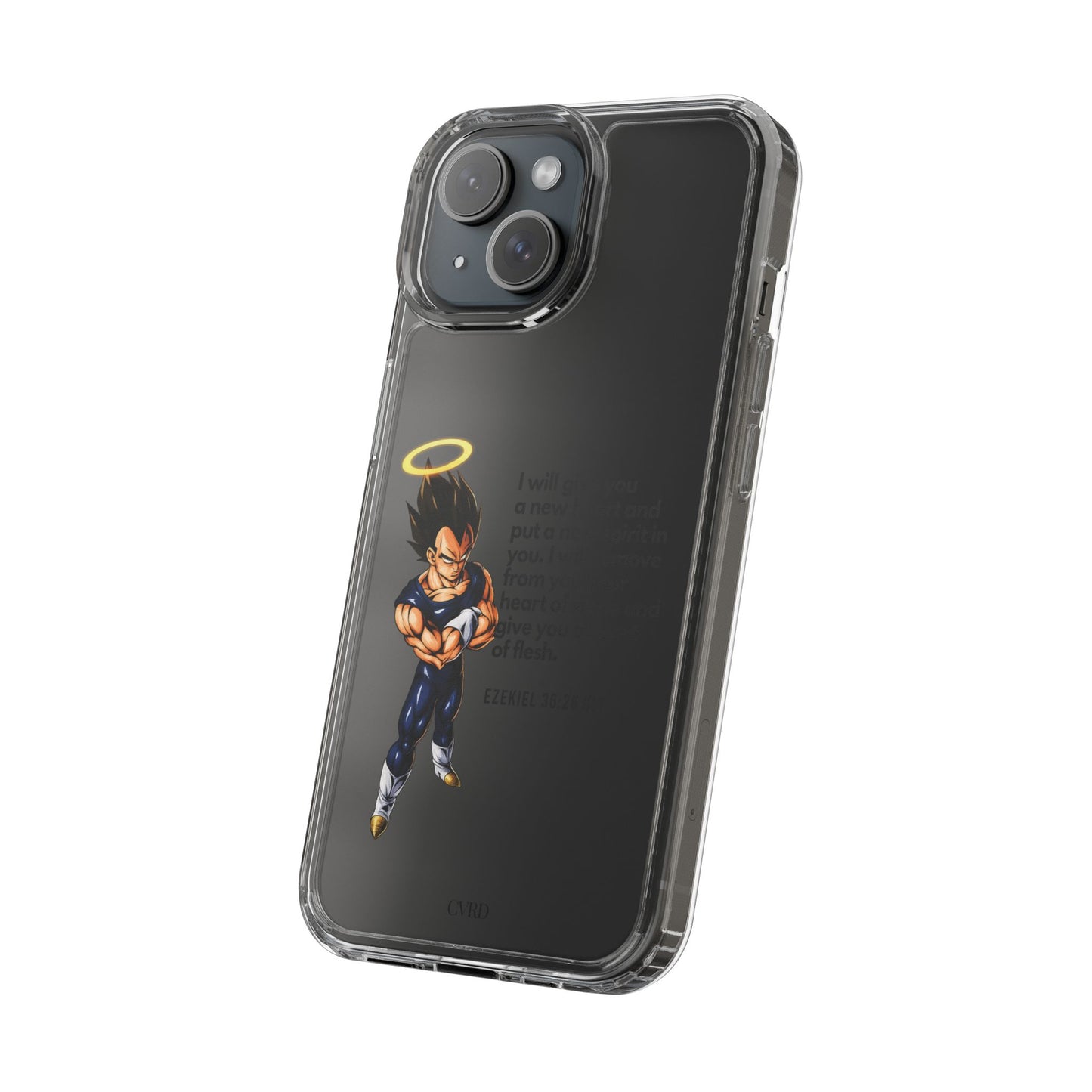"Reborn" – Transparent Phone Case (Ezekiel 36:26)