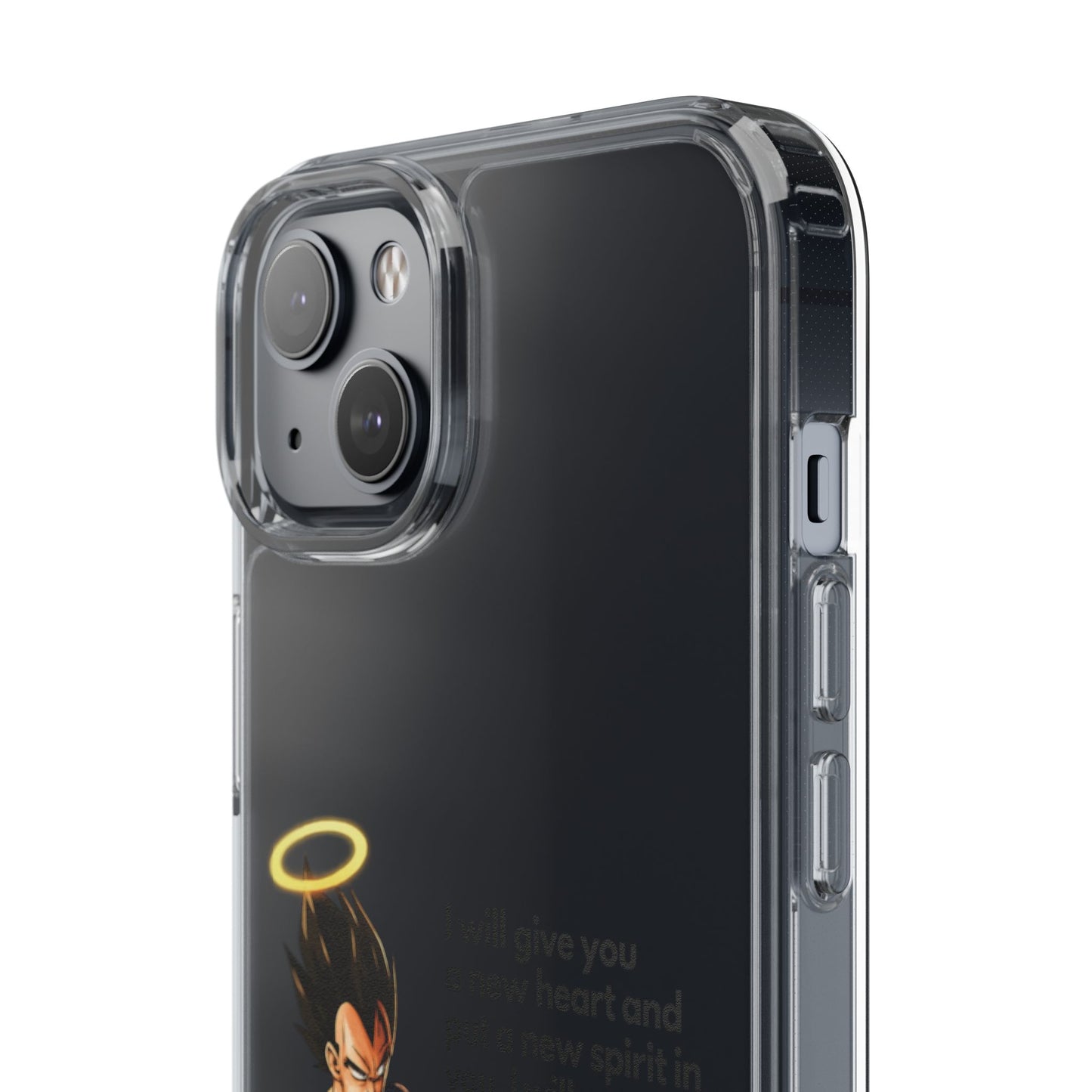 "Reborn" – Transparent Phone Case (Ezekiel 36:26)