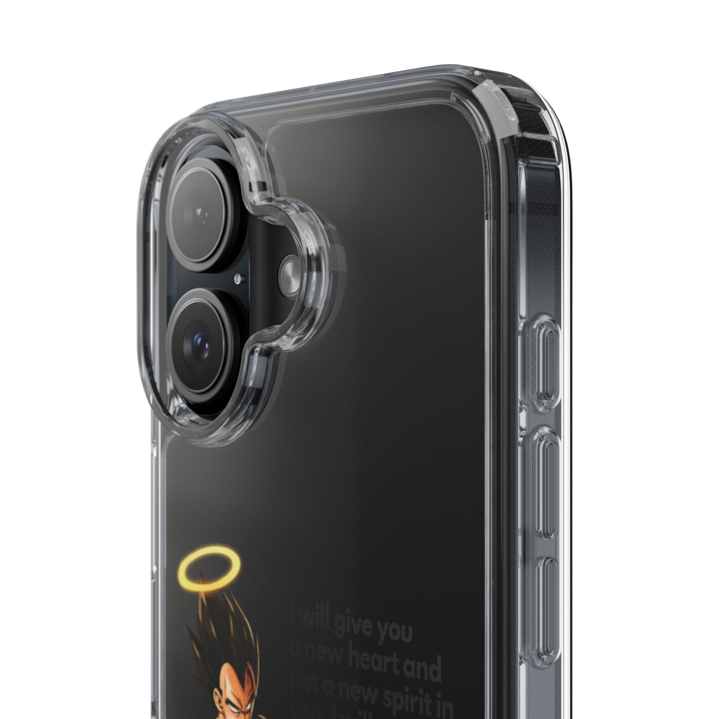 "Reborn" – Transparent Phone Case (Ezekiel 36:26)