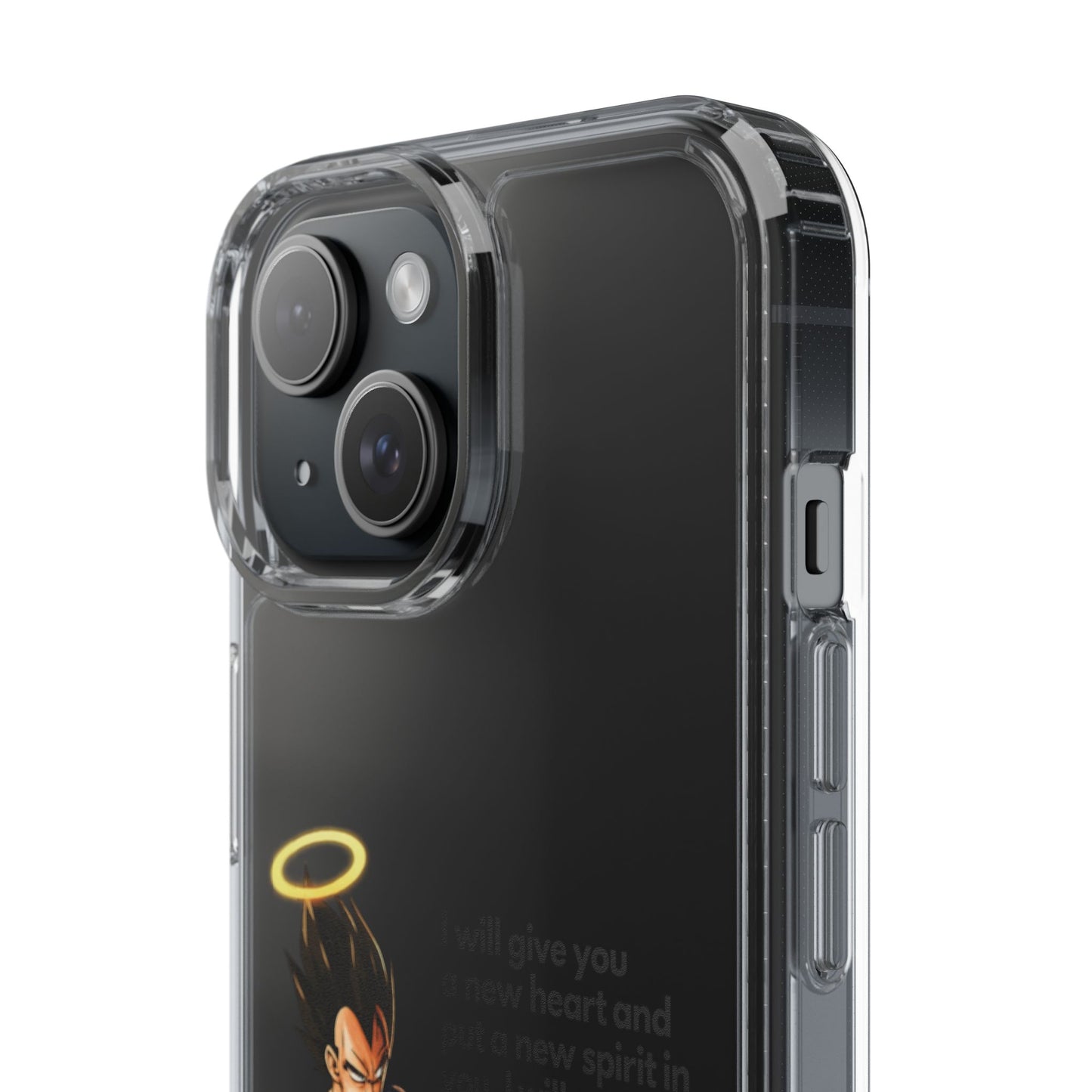 "Reborn" – Transparent Phone Case (Ezekiel 36:26)