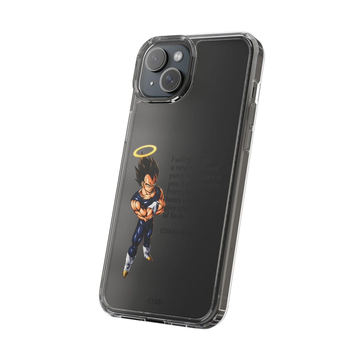 "Reborn" – Transparent Phone Case (Ezekiel 36:26)
